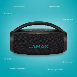LAMAX PartyGo1 Mini - difuzor portabil LAMAX PartyGo1 Mini - difuzor portabil