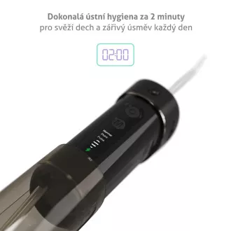 TrueLife AquaFloss Mini M50 - irigator oral - negru TrueLife AquaFloss Mini M50 - irigator oral - negru