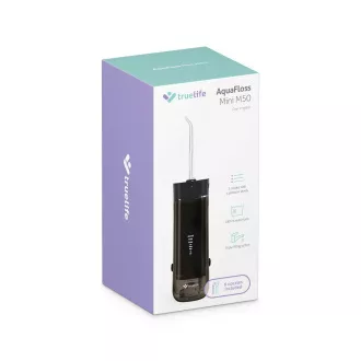 TrueLife AquaFloss Mini M50 - irigator oral - negru TrueLife AquaFloss Mini M50 - irigator oral - negru