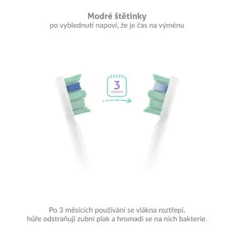 Capete de perie TrueLife SonicBrush Clean din seria Standard, albe, pachet de 8 Capete de perie TrueLife SonicBrush Clean din seria Standard, albe, pachet de 8