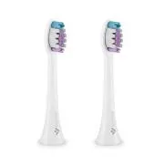 Capete TrueLife SonicBrush Clean seria Sensitive alb, pachet de 2