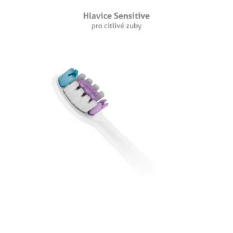 Capete TrueLife SonicBrush Clean seria Sensitive alb, pachet de 2 Capete TrueLife SonicBrush Clean seria Sensitive alb, pachet de 2