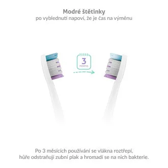 Capete TrueLife SonicBrush Clean seria Sensitive alb, pachet de 2 Capete TrueLife SonicBrush Clean seria Sensitive alb, pachet de 2