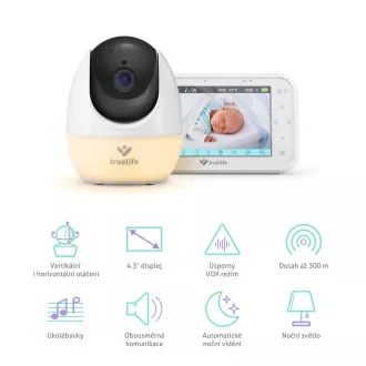 TrueLife NannyCam R4 Pro - monitor video digital pentru bebeluși TrueLife NannyCam R4 Pro - monitor video digital pentru bebeluși