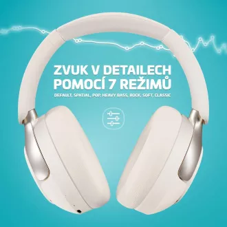 LAMAX HighComfort2 ANC Alb