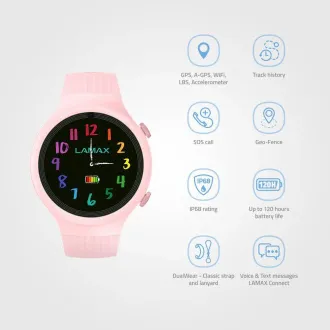 Ceas LAMAX Y4 Sport Pink