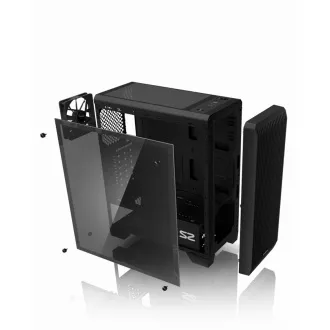 Carcasă ZALMAN S2, ATX fără sursă de alimentare Carcasă ZALMAN S2, ATX fără sursă de alimentare
