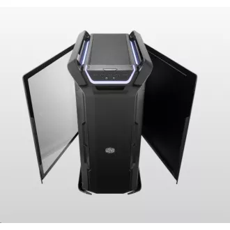 Carcasă Cooler Master Cosmos C700P neagră, E-ATX, panou lateral transparent, ventilator 3x 140 mm, negru