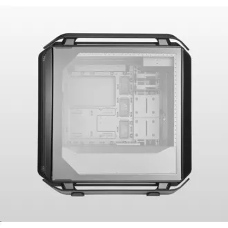 Carcasă Cooler Master Cosmos C700P neagră, E-ATX, panou lateral transparent, ventilator 3x 140 mm, negru