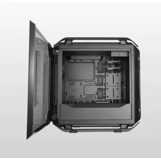 Carcasă Cooler Master Cosmos C700P neagră, E-ATX, panou lateral transparent, ventilator 3x 140 mm, negru