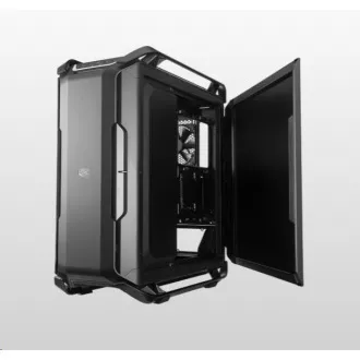 Carcasă Cooler Master Cosmos C700P neagră, E-ATX, panou lateral transparent, ventilator 3x 140 mm, negru