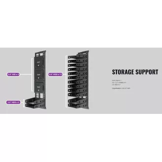 Carcasă Cooler Master Cosmos C700P neagră, E-ATX, panou lateral transparent, ventilator 3x 140 mm, negru