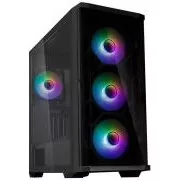 Carcasa Zalman Z10 Duo / ATX / ventilator 4x120 mm ARGB / 2xUSB 3.0 / USB-C / sticla securizata