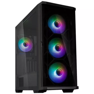 Carcasa Zalman Z10 Duo / ATX / ventilator 4x120 mm ARGB / 2xUSB 3.0 / USB-C / sticla securizata