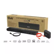 Stație de andocare Club3D USB-C 12v1, 2xHDMI, 1xDP, 2xUSB-C, 3xUSB, 1xRJ45, 1x3.5mm, neagră