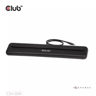 Stație de andocare Club3D USB-C 12v1, 2xHDMI, 1xDP, 2xUSB-C, 3xUSB, 1xRJ45, 1x3.5mm, neagră