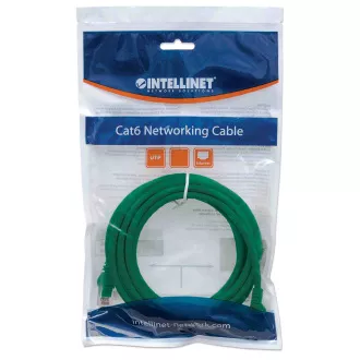 Intellinet Cablu patch Cat6 UTP 15m verde, aprox.