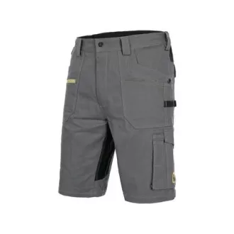 Pantaloni scurți CXS STRETCH, bărbați, gri-negru, mărimea 50 Pantaloni scurți CXS STRETCH, bărbați, gri-negru, mărimea 50