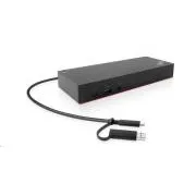 Stație de andocare LENOVO ThinkPad Hybrid USB-C cu doc USB-A + sursă de alimentare de 135W 2018