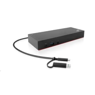 Stație de andocare LENOVO ThinkPad Hybrid USB-C cu doc USB-A + sursă de alimentare de 135W 2018