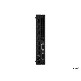 LENOVO PC ThinkCentre M75q Gen 2 Tiny-Ryzen 5 PRO 5650GE, 8GB, 256SSD, HDMI, DP, Int. AMD Radeon, negru, W10P, 3Y Onsite
