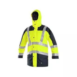 Geaca reflectorizanta pentru barbati LONDON, 5in1, galben-albastru, marimea M