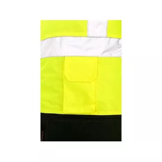 Geaca reflectorizanta barbati OXFORD, galben-albastru, marimea XL