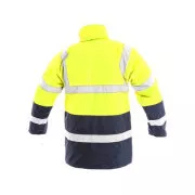 Geacă CXS OXFORD, vizibilitate ridicată, bărbătească, galben-albastru, mărimea 3XL