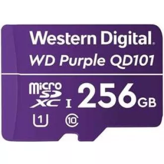 Card WD MicroSDXC 256 GB Violet WDD256G1P0C Clasa 10 (R: 100 / W: 60 MB / s)