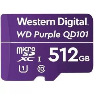 Card WD MicroSDXC 512 GB violet WDD512G1P0C Clasa 10 (R: 100 / W: 60 MB / s)