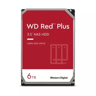 Unitate de stocare WD RED PLUS NAS WD80EFPX 8TB, SATA III 3.5", 256MB 5400RPM, 215MB/s, CMR