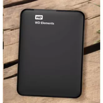 WD Elements Portable 6TB, HDD extern, USB 3.0, negru