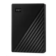 WD My Passport Portable 6TB, HDD extern, USB 3.0, negru