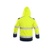 Geacă CXS LUTON, vizibilitate ridicată, bărbătească, galben-albastru, mărimea M