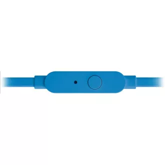 Căști intraauriculare JBL T110 negre, mufă jack de 3,5 mm, microfon, albastre Căști intraauriculare JBL T110 negre, mufă jack de 3,5 mm, microfon, albastre
