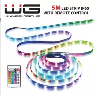 WG - Bandă LED WG14, 5 metri, cu controler, IP 65, USB-A WG - Bandă LED WG14, 5 metri, cu controler, IP 65, USB-A