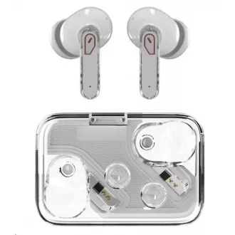 Căști Bluetooth WG AirFlex 7, Star Trek, ANC + ENC, suport Qi, albe