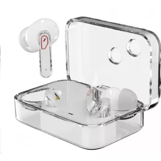 Căști Bluetooth WG AirFlex 7, Star Trek, ANC + ENC, suport Qi, albe