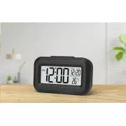 WG - Ceas deșteptător cu termometru intern WG DigiTherm Alarm, negru