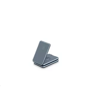 WG - Încărcător wireless WG39, 3 în 1, 15W+5W+3W, gri