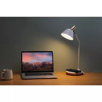 WG - Lampă LED cu încărcare wireless WG Karel, albă