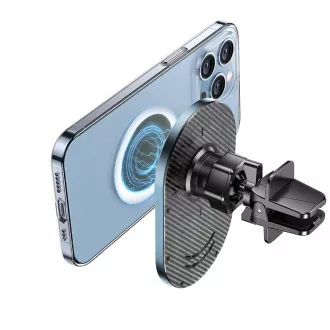 WG - Încărcător auto WG 27, 15W, cu încărcare wireless pentru iPhone-uri compatibile cu MagSafe, gri WG - Încărcător auto WG 27, 15W, cu încărcare wireless pentru iPhone-uri compatibile cu MagSafe, gri