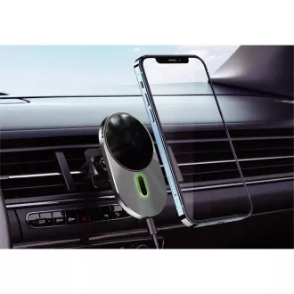 WG - Încărcător auto WG 27, 15W, cu încărcare wireless pentru iPhone-uri compatibile cu MagSafe, gri WG - Încărcător auto WG 27, 15W, cu încărcare wireless pentru iPhone-uri compatibile cu MagSafe, gri
