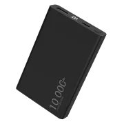 WG - Baterie externă 10000 mAh, USB-C PD 20W + USB-A 22.5W, neagră