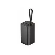 WG - Baterie externă 20000 mAh, USB-C PD 18W + USB-A QC 3.0 22.5W, WG Medusa, negru
