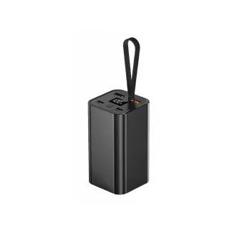 WG - Baterie externă 20000 mAh, USB-C PD 18W + USB-A QC 3.0 22.5W, WG Medusa, negru WG - Baterie externă 20000 mAh, USB-C PD 18W + USB-A QC 3.0 22.5W, WG Medusa, negru
