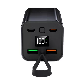 WG - Baterie externă 20000 mAh, USB-C PD 18W + USB-A QC 3.0 22.5W, WG Medusa, negru WG - Baterie externă 20000 mAh, USB-C PD 18W + USB-A QC 3.0 22.5W, WG Medusa, negru