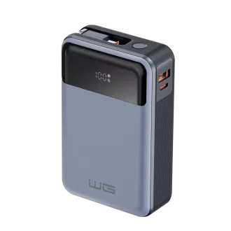 WG - Baterie externă 20000 mAh, USB-C PD 65W, neagră WG - Baterie externă 20000 mAh, USB-C PD 65W, neagră