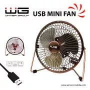 WG - Mini ventilator USB 6 inch, bronz
