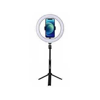 WG - Kit Vlog set de bază pentru filmare video bloguri, trepied, suport telefon, lumină LED WG - Kit Vlog set de bază pentru filmare video bloguri, trepied, suport telefon, lumină LED